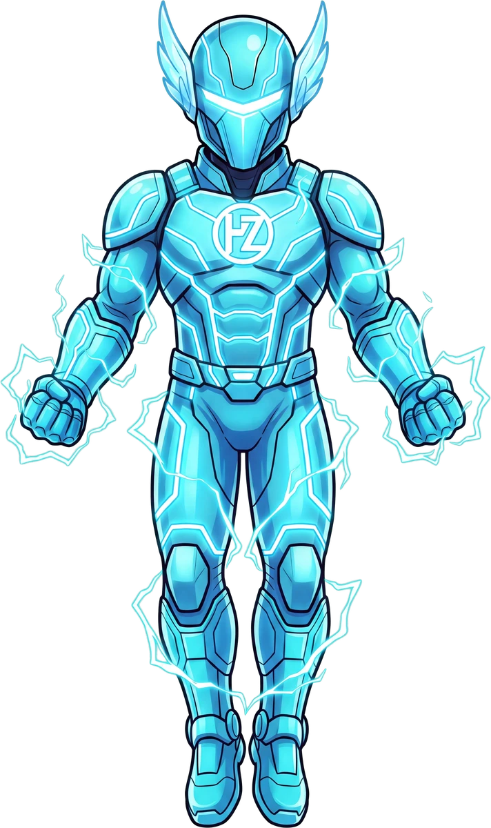 HIGHZAK — the studio's first legend, the overcharged suit